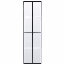 Wall Mirror CAMON 38 cm 132 cm Metal Black