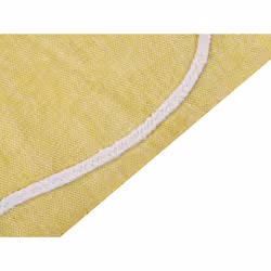 Outdoor Area Rug 80 x 150 cm Yellow YAVU