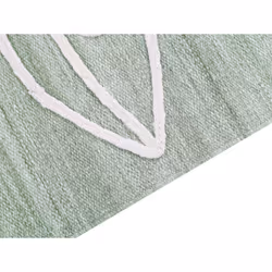 Outdoor Area Rug 140 x 200 cm Light Green YAVU