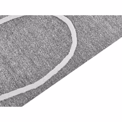 Outdoor Area Rug 140 x 200 cm Grey YAVU