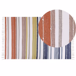 Outdoor Area Rug 140 x 200 cm Multicolour TOZAKLI