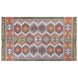 Outdoor Area Rug 140 x 200 cm Multicolour SAHBAZ
