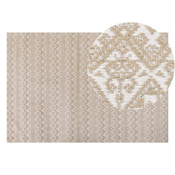 Jute Area Rug 160 x 230 cm Beige ATIMA
