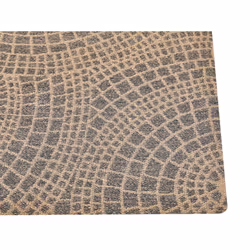 Jute Area Rug 80 x 150 cm Beige and Grey ARIBA