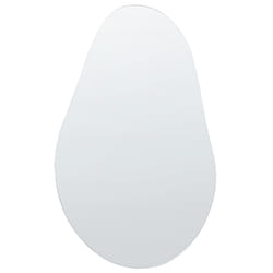 Wall Mirror AUBAGNE 40 cm 65 cm Silver