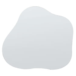 Wall Mirror BAGNEUX 50 cm 55 cm Silver