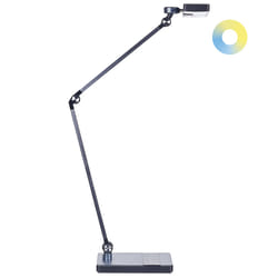 LED Desk Lamp LACERTA with Wireless Charger Metal Black