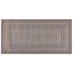 Area Rug 80 x 150 cm Beige and Grey BAGLAR