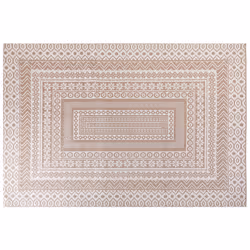 Area Rug 200 x 300 cm Beige and White BAGLAR
