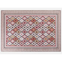 Cotton Area Rug 160 x 230 cm Multicolour ANADAG