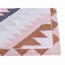 Cotton Runner Rug 80 x 300 cm Multicolour BESLER