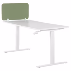 Desk Screen 72 x 40 cm Green WALLY