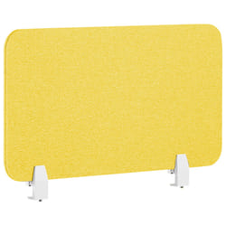 Desk Screen 72 x 40 cm Yellow WALLY