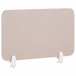 Desk Screen 80 x 40 cm Beige WALLY
