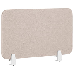 Desk Screen 80 x 40 cm Beige WALLY