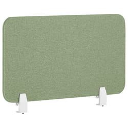 Desk Screen 80 x 40 cm Green WALLY