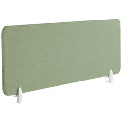Desk Screen 160 x 40 cm Green WALLY