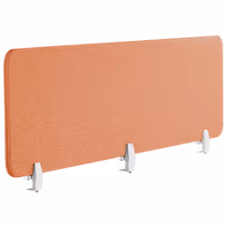 Desk Screen 180 x 40 cm Light Red WALLY