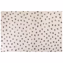 Cotton Area Rug 200 x 300 cm Beige AFIS