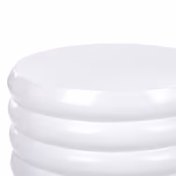 Side Table KIKIWA Metal White