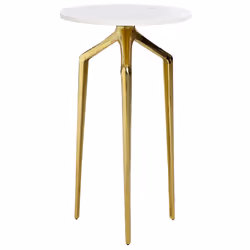 Side Table TILPA Marble White