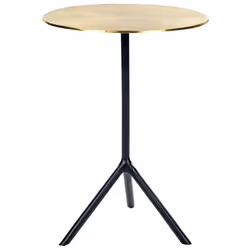 Side Table ERAVUR Metal Gold