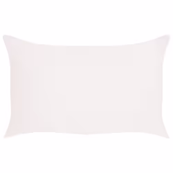 Set of 2 Decorative Cushions MILLET Corduroy 30 x 50 cm Off-White Geometric Pattern