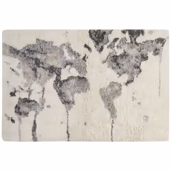 Shaggy Area Rug 200 x 300 cm White and Grey SEVAN