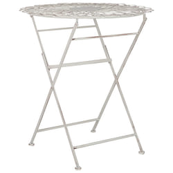Bistro Table STIFFE 70 cm 70 cm Metal White