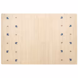 Wool Gabbeh Area Rug 200 x 300 cm Beige YALI