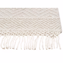 Wool Area Rug 160 x 230 cm Beige DARENDE