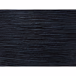 Stone Plant Pot 50x50x39 cm Black ZAKROS