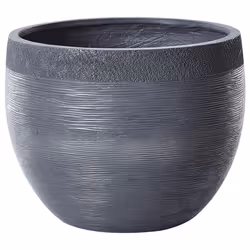 Plant Pot ZAKROS Ceramic 50 cm Grey