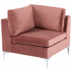 Corner Seat EVJA Velvet Pink