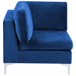 Corner Seat EVJA Velvet Navy Blue