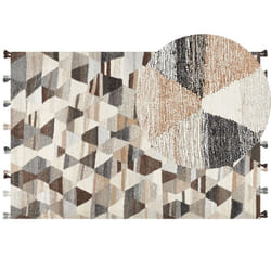 Wool Kilim Area Rug 200 x 300 cm Multicolour ARGAVAND
