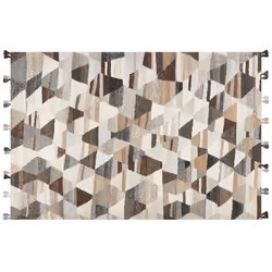 Wool Kilim Area Rug 200 x 300 cm Multicolour ARGAVAND