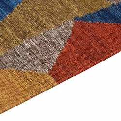 Wool Kilim Area Rug 200 x 300 cm Multicolour ARZAKAN - Additional view 5