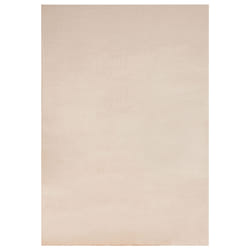 Faux Rabbit Fur Rug 160 x 230 cm Beige MIRPUR