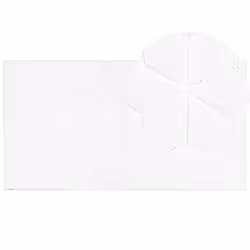 Faux Rabbit Fur Rug 80 x 150 cm White THATTA