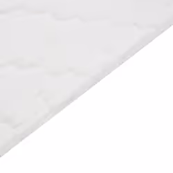 Faux Rabbit Fur Rug 80 x 150 cm White GHARO