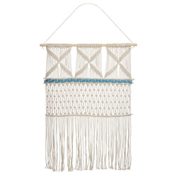 Fabric Wall Hanging KALADY Cotton 141 cm Beige