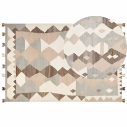 Wool Kilim Area Rug 200 x 300 cm Multicolour ARALEZ