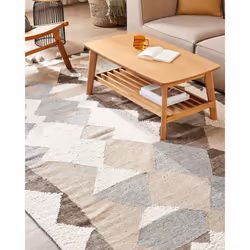 Wool Kilim Area Rug 200 x 300 cm Multicolour ARALEZ