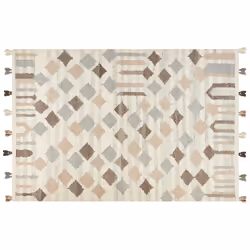 Wool Kilim Area Rug 200 x 300 cm Multicolour KAGHTSRASHEN
