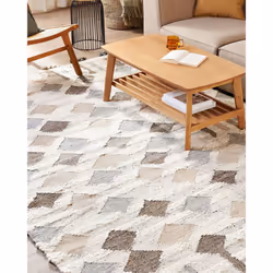 Wool Kilim Area Rug 200 x 300 cm Multicolour KAGHTSRASHEN