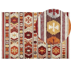 Wool Kilim Area Rug 200 x 300 cm Multicolour AYGAVAN