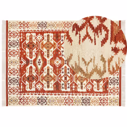 Wool Kilim Area Rug 160 x 230 cm Multicolour VOSKEVAZ