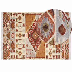 Wool Kilim Area Rug 200 x 300 cm Multicolour PROSHYAN