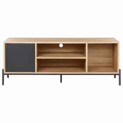 TV Stand MOINES Brown/ Black